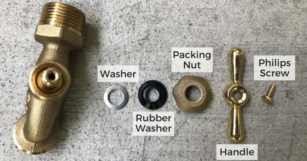 outdoor faucet parts