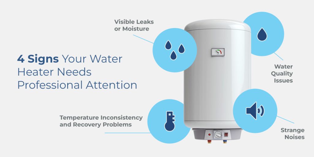 4 signs your hot water heater needs a professional